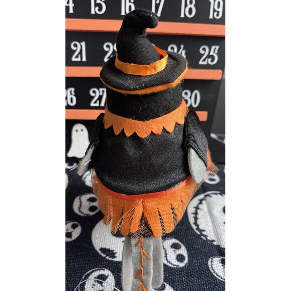 Target Halloween Decor 2021 Hyde & Eek KETTLE Witch Bird Boo Candy Bag Retired - Picture 4 of 8